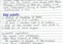handwrite notes and letters